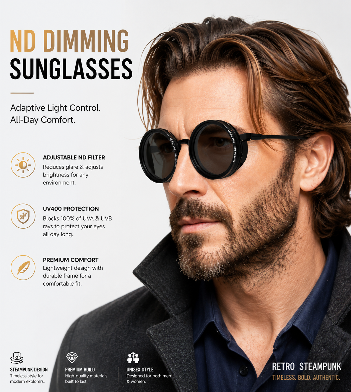 Smart Dimming Sunglasses
