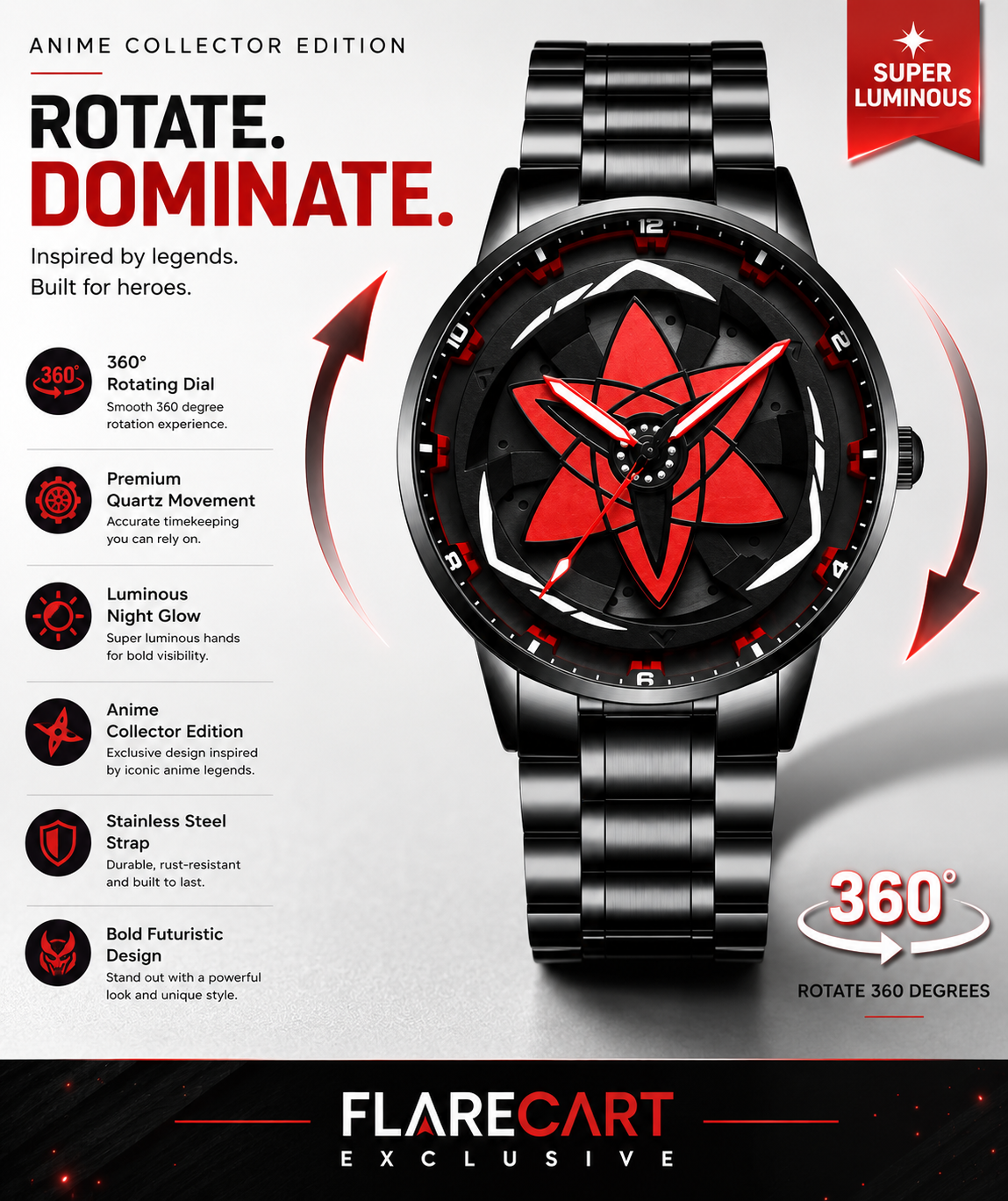 Anime Wrist Watch