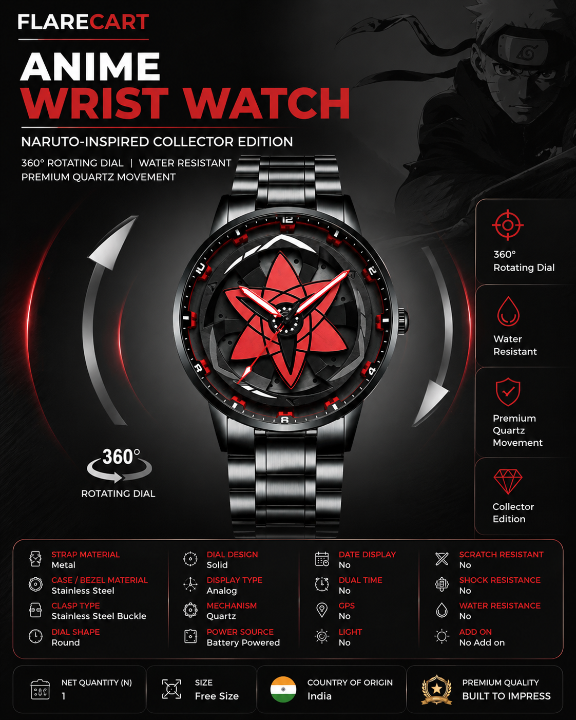 Anime Wrist Watch