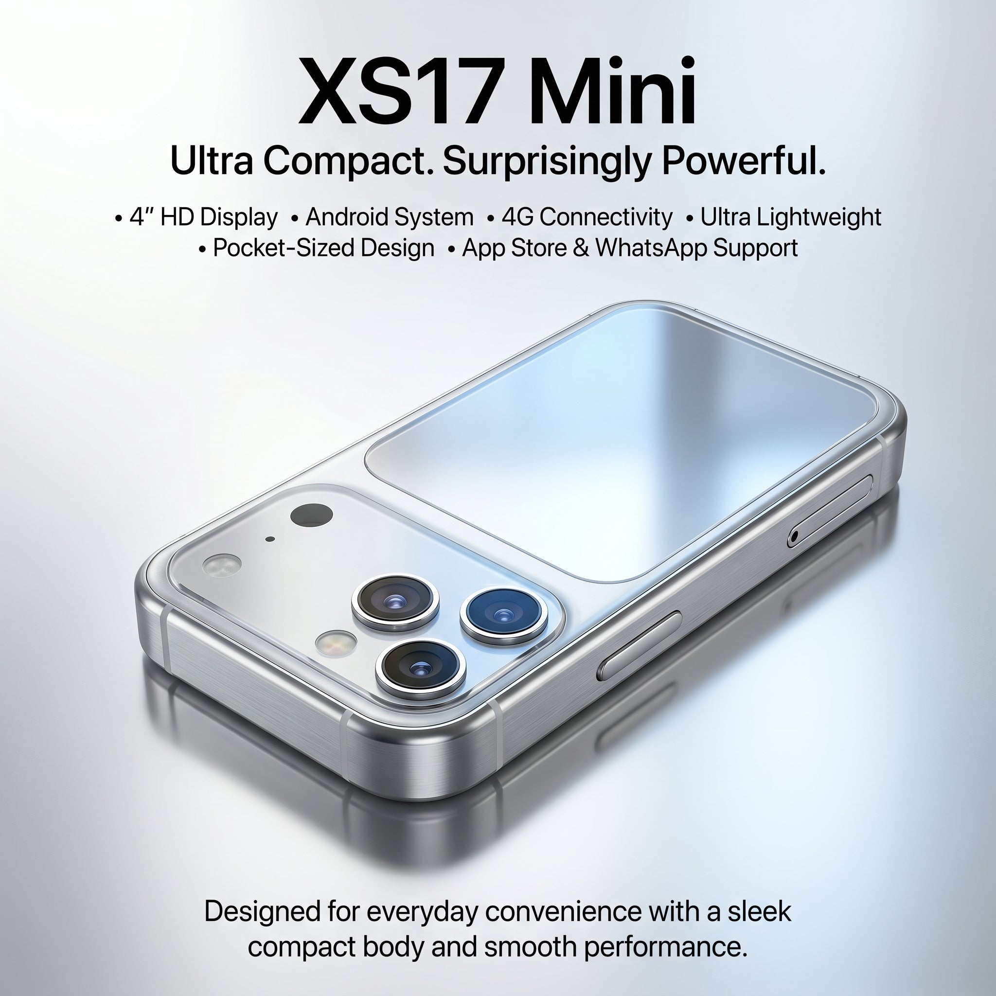 Ultra Lightweight XS17 Mini Smartphone