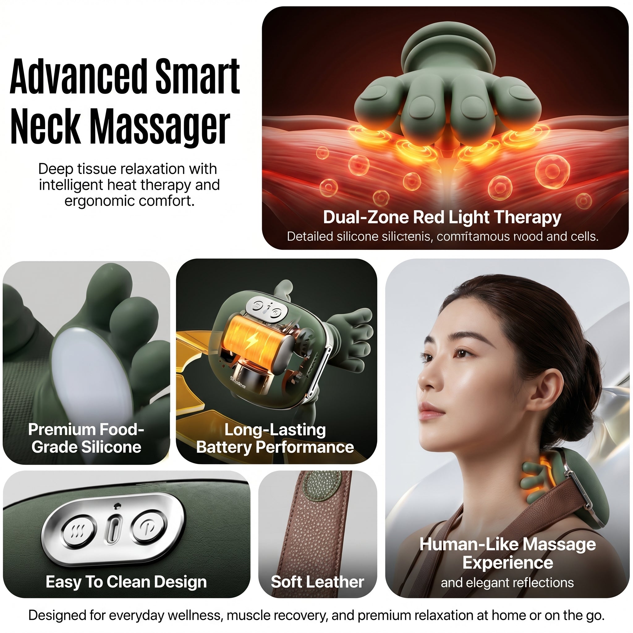 Advanced smart Neck Massager