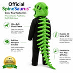 SpineSaurus™ Plush Dino Outfit – Official Color Roar Collection